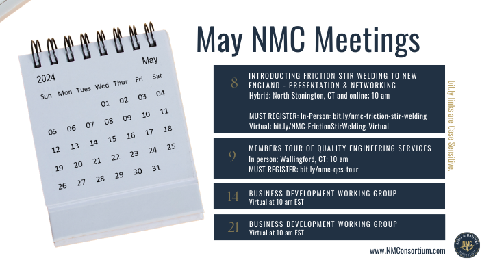 NMC Monthly Meetings May