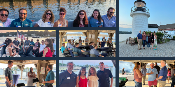 NMC members enjoying Boats, Burgers, & Beer 2022