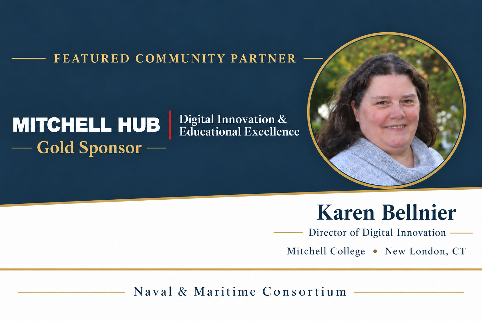 Featured Community Partner Mitchell Hub, Gold Sponsor, with Karen Bellnier, Director of Digital Innovation